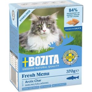 Bozita F nieriä kast. 370g, leikatuille