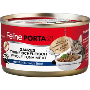Feline Porta 21 tonnikala-nauta 90 g