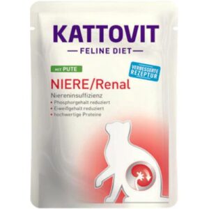 Kattovit Niere/renal kalkkuna 85g