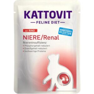 Kattovit Niere/renal nauta 85g